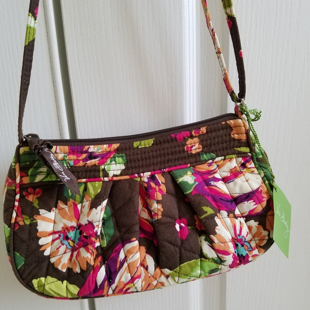 NWT Vera Bradley Frannie Crossbody (English Rose)